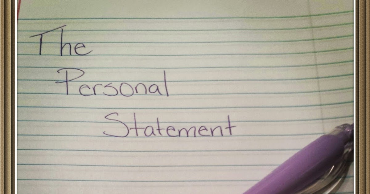 how long personal statement should be